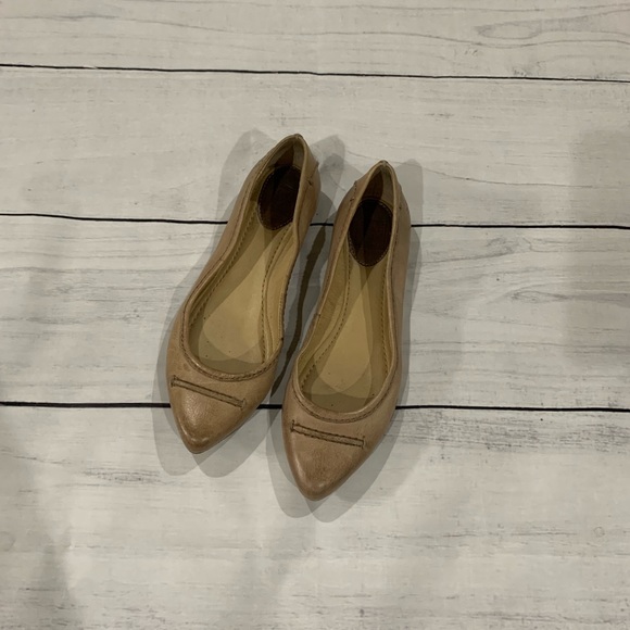 FRYE Pointed Toe Ballet Flats - Sz6 - Picture 1 of 5